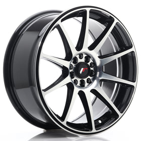JR Wheels JR11 18x8,5 ET30 5x114/120 Gloss Black Machined Face