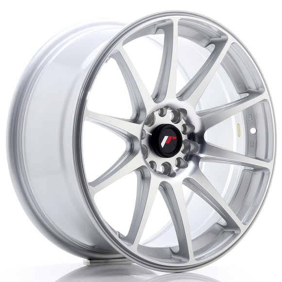 JR Wheels JR11 18x8,5 ET40 5x112/114 Silver Machined Face