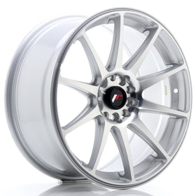 JR Wheels JR11 18x8,5 ET35 5x100/108 Silver Machined Face