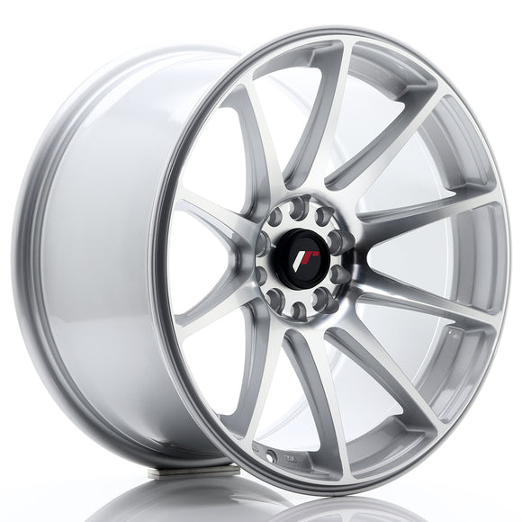 JR Wheels JR11 18x9,5 ET30 5x112/114 Silver Machined Face