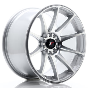 JR Wheels JR11 18x9,5 ET30 5x100/108 Silver Machined Face