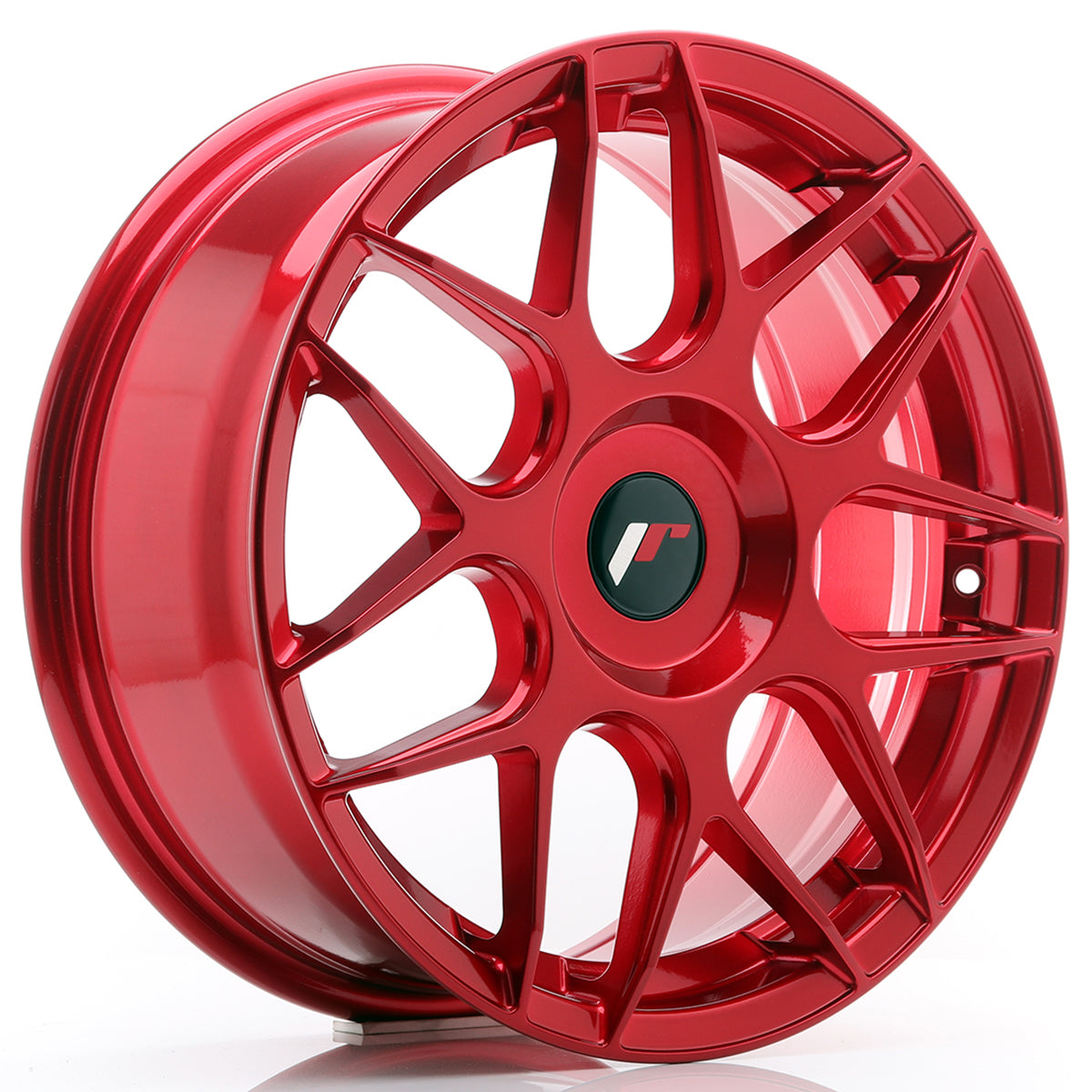 JR Wheels JR18 17x7 ET40 BLANK Platinum Red