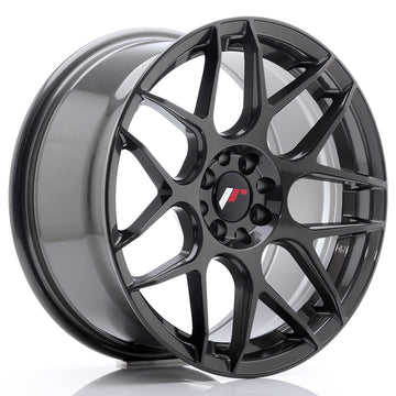 JR Wheels JR18 17x8 ET35 4x100/114 Hyper Gray