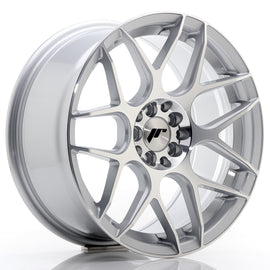 JR Wheels JR18 17x8 ET35 5x100/114 Silver Machined Face