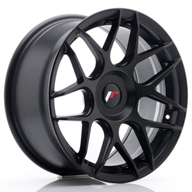 JR Wheels JR18 17x8 ET25-35 BLANK Matt Black