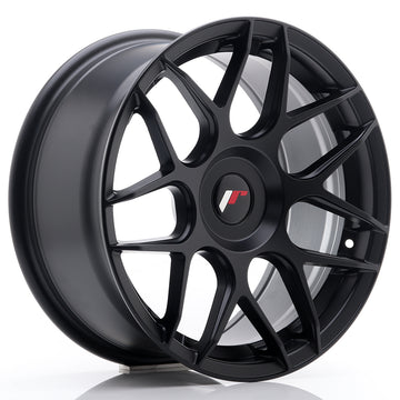 JR Wheels JR18 17x8 ET35 BLANK Matt Black