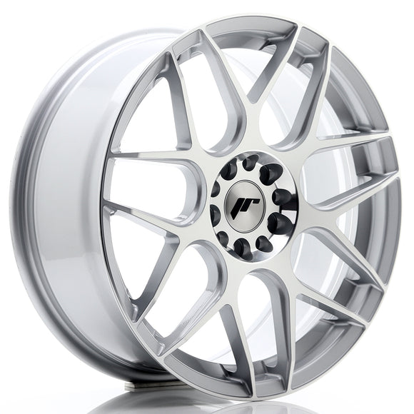JR Wheels JR18 18x7,5 ET40 5x100/120 Silver Machined Face