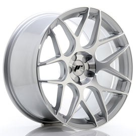JR Wheels JR18 19x9,5 ET20-35 5H BLANK Silver Machined Face