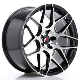 JR Wheels JR18 19x9,5 ET35 5H BLANK Gloss Black Machined Face