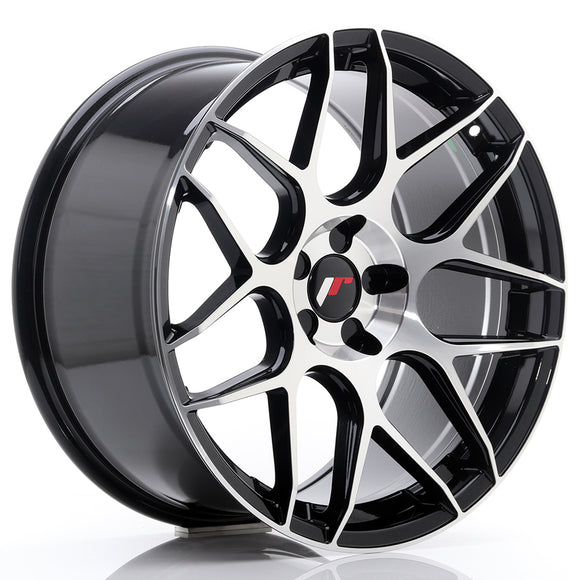 JR Wheels JR18 19x9,5 ET35 5H BLANK Gloss Black Machined Face