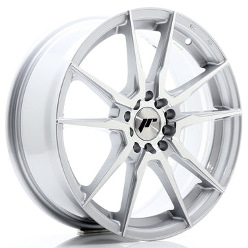 JR Wheels JR21 17x7 ET40 4x100/114 Silver Machined Face