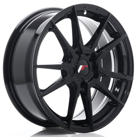 JR Wheels JR21 17x7 ET35-40 5H BLANK Gloss Black