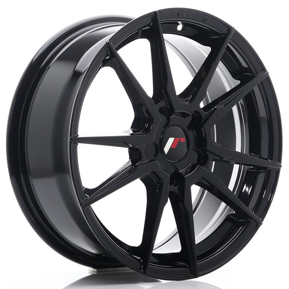 JR Wheels JR21 17x7 ET35-40 5H BLANK Gloss Black