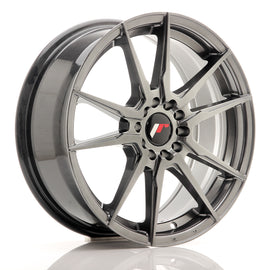 JR Wheels JR21 17x7 ET40 5x108/112 Hyper Black