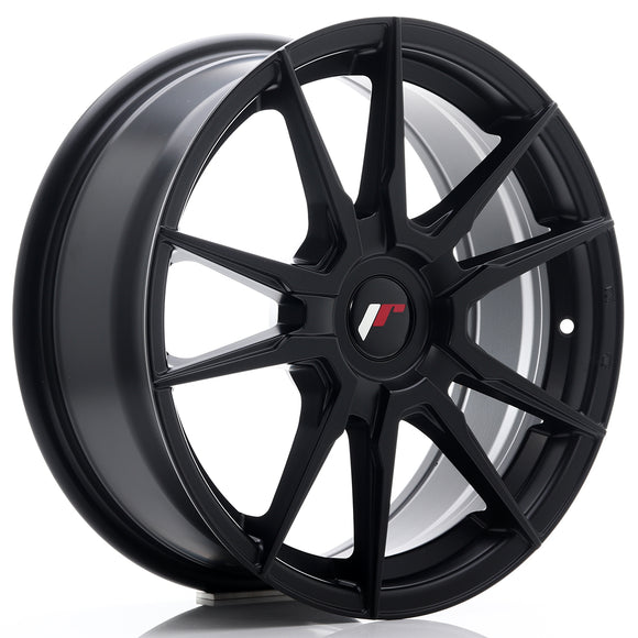 JR Wheels JR21 17x7 ET25-40 BLANK Matt Black