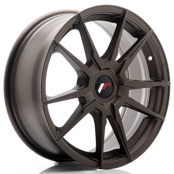 JR Wheels JR21 17x7 ET25-40 BLANK Matt Bronze