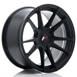 JR Wheels JR21 17x9 ET25-35 BLANK Matt Black