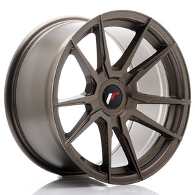 JR Wheels JR21 17x9 ET25-35 BLANK Matt Bronze
