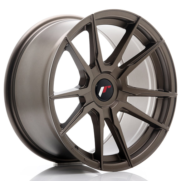 JR Wheels JR21 17x9 ET25-35 BLANK Matt Bronze