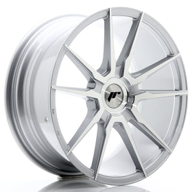 JR Wheels JR21 18x8,5 ET20-40 BLANK Silver Machined Face