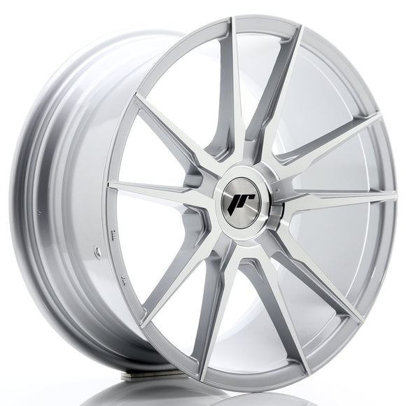 JR Wheels JR21 18x8,5 ET30-40 BLANK Silver Machined Face