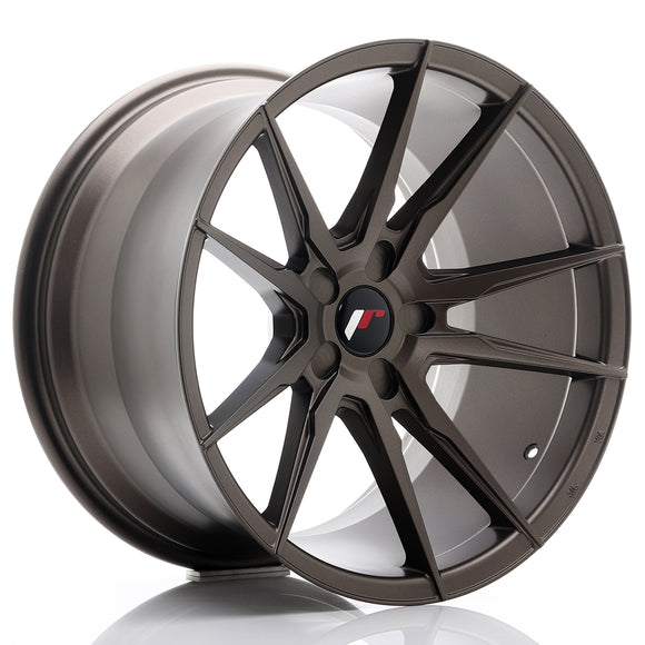 JR Wheels JR21 19x11 ET15-30 5H BLANK Matt Bronze