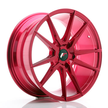 JR Wheels JR21 19x8,5 ET20-43 5H BLANK Platinum Red