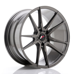 JR Wheels JR21 20x10 ET20-40 5H Blank Hyper Gray