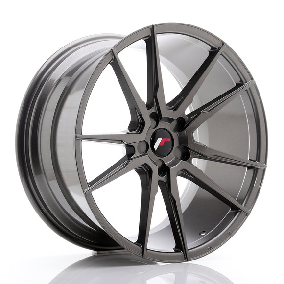 JR Wheels JR21 20x10 ET40 5H Blank Hyper Gray