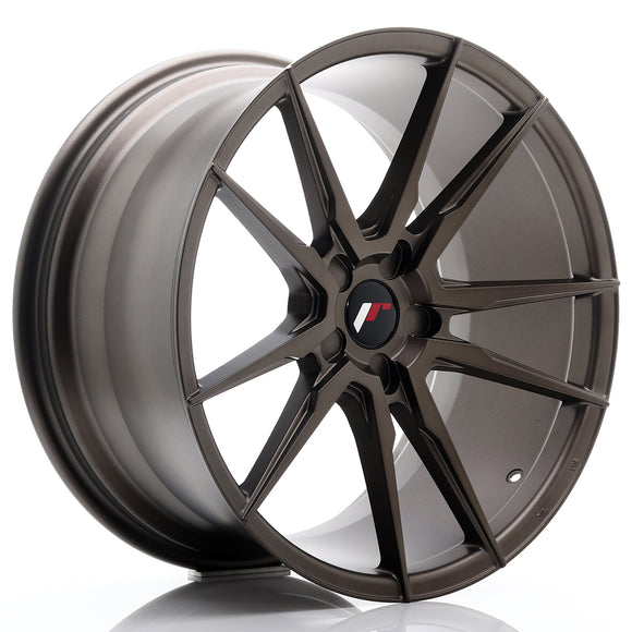 JR Wheels JR21 20x10 ET40 5H BLANK Matt Bronze