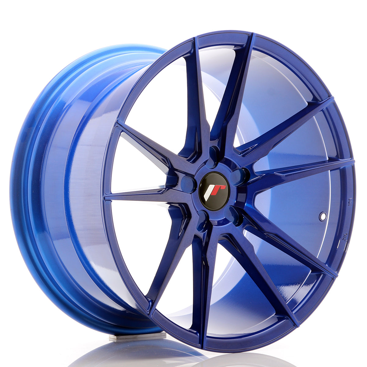 JR Wheels JR21 20x11 ET20-30 5H BLANK Platinum Blue