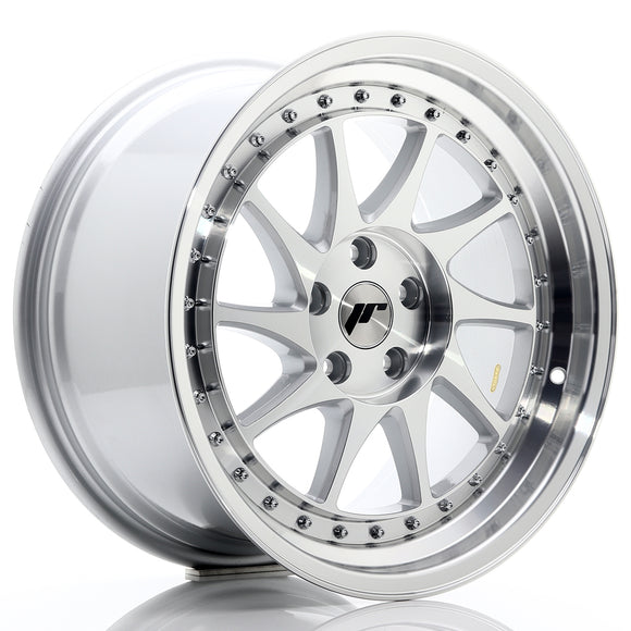 JR Wheels JR26 18x9,5 ET35 5x120 Silver Machined Face