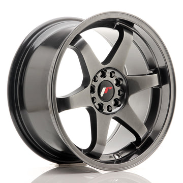 JR Wheels JR3 18x9 ET40 5x112/114 Dark Hyper Black