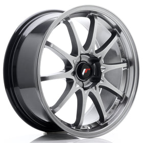 JR Wheels JR5 18x8 ET35 5H BLANK Hyper Black