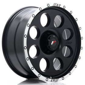 JR Wheels JRX4 20x9 ET0-25 6H BLANK Matt Black w/Machined Lip