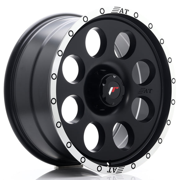 JR Wheels JRX4 20x9 ET0-25 6H BLANK Matt Black w/Machined Lip