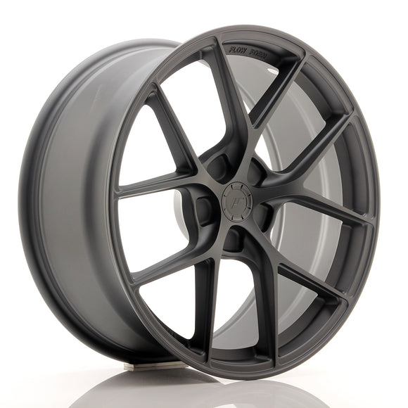 JR Wheels SL01 19x8,5 ET35-45 5H BLANK Matt Gun Metal