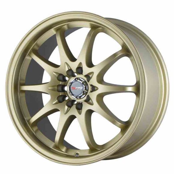 Drag DR9 17x8 ET47 5x100/114,3 Z³oty mat