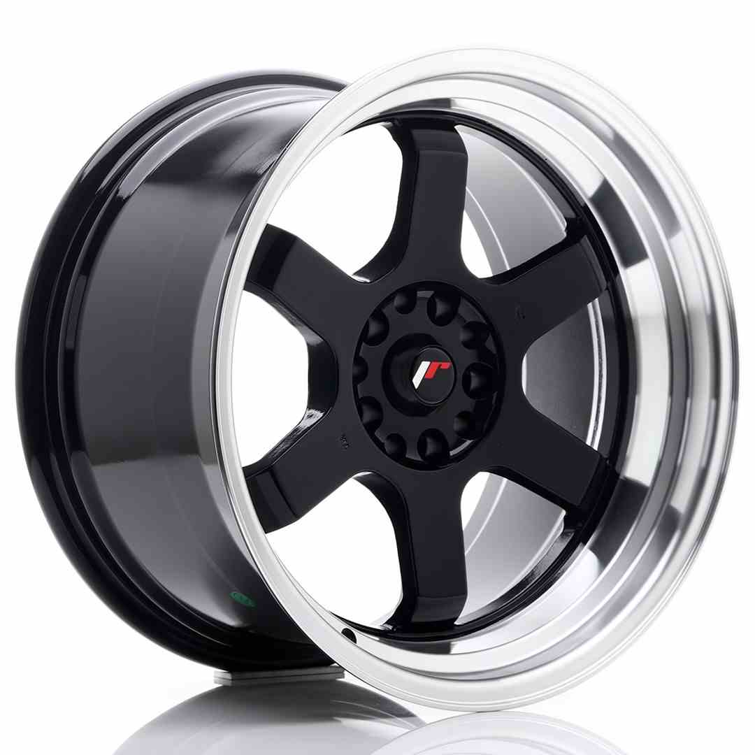 JR Wheels JR12 18x10 ET0 5x114/120 Gloss Black