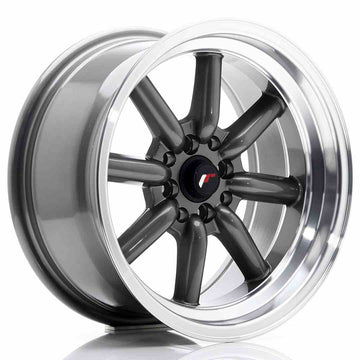 JR Wheels JR19 16x8 ET-20 4x100/114 Gun Metal