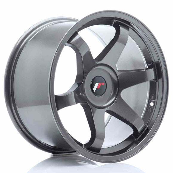JR Wheels JR3 18x10 ET10-30 Blank Hyper Gray
