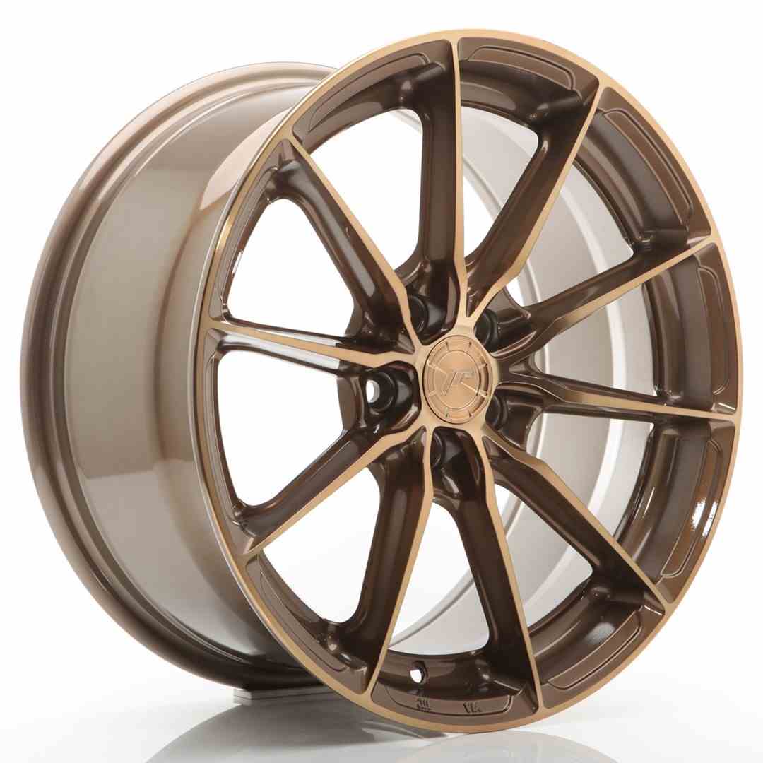 JR Wheels JR37 17x8 ET20-40 5H BLANK Platinum Bronze