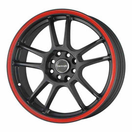Tenzo-R DC-5 v1 17x7 ET42 5x100/114 Black/Red